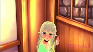 Tempo de baño con un elfo trampa